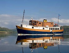 A sheltered anchorage in Loch Scridain