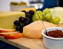 The cheeseboard is always popular