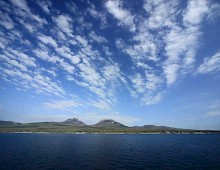 Approaching Jura Southern Hebrides cruise